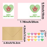 QIMGIC Valentine's Day Funny Card - 30 Sets Humorous Valentines Day Box Greeting Cards with Envelopes and Stickers, Assorted Fun Coworker Note for Friends Colleague Employees Office (6” x 4”)