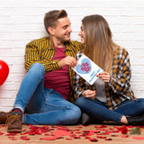 QIMGIC Valentine's Day Funny Card - 30 Sets Humorous Valentines Day Box Greeting Cards with Envelopes and Stickers, Assorted Fun Coworker Note for Friends Colleague Employees Office (6” x 4”)