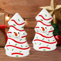 Qimgic Christmas Elves Doll Clothes - Christmas Fairy Dolls Clothing Costume Accessories, Xmas Eve Tree Cake Dress Clothes 16 - 18 inch Doll Outfit Decoration for Winter Party (2 Piece)