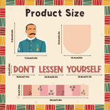 Qimgic 126pcs Black History Month Bulletin Board Decoration Set, Inspirational Cutout with Banner Decor, African American Chalkboard Classroom Wall Accents Ideas Kits for Holiday Party Supplies