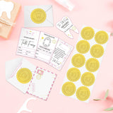 Qimgic Mini Tooth Receipt Gifts - 20 Set Tooth Condition Cards with Envelope and Fairy Letter for Kids, Lost Teeth Certificate Keepsake Gift Bag with Stickers for Girls Boys Home School Award (Pink)