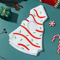Qimgic Christmas Elves Doll Clothes - Christmas Fairy Dolls Clothing Costume Accessories, Xmas Eve Tree Cake Dress Clothes 16 - 18 inch Doll Outfit Decoration for Winter Party Holiday Gifts (1 Piece)